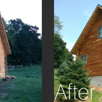Pennsylvania Log Home Restoration